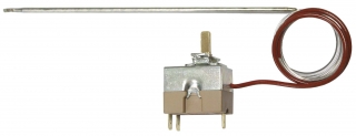 Termostat provozní kapilárový, l=1500, -28 až+286 °C, inox (nahrazuje 937)