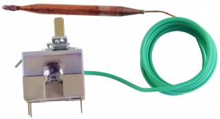 Termostat provozní 12-120°C, kapilára 1,5 m, čidlo Cu d=6,5mm
