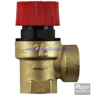 Pojistný ventil G 1/2“ F/F, 6 bar