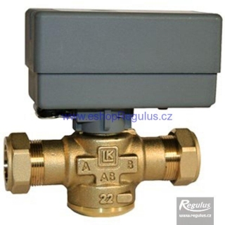 Ventil zónový dvoucestný LK525 1'' M, 2c, DN25, 230 V