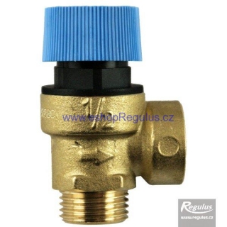 Pojistný ventil G 1/2“ M/F, 3 bar