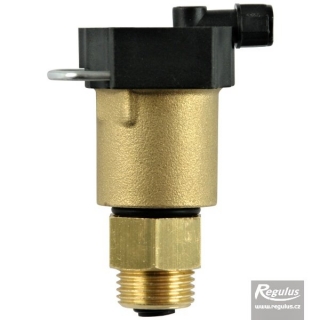 Odvzdušňovací ventil 1/2“ - automatický, boční výstup se zpětným ventilem