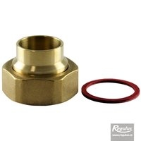 Šroubení pro ventil LK525 5/4" x Cu28, sada 3 ks