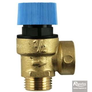 Pojistný ventil G 1/2“ M/F, 1,5 bar
