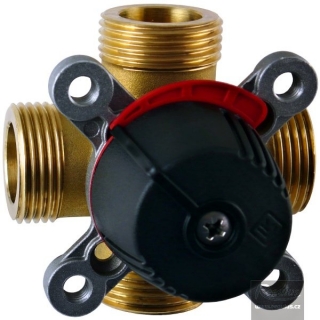 Ventil směšovací čtyřcestný LK841 G 3/4“ M KVS 2,5 m3/h