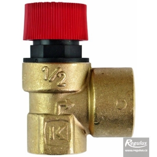 Pojistný ventil G 1/2“ F x 3/4“ F, 6 bar