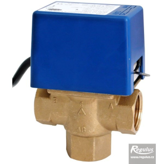 3-cestný ventil SF25 M1, 1“ F, vnitřní závit, pomocný mikrospínač